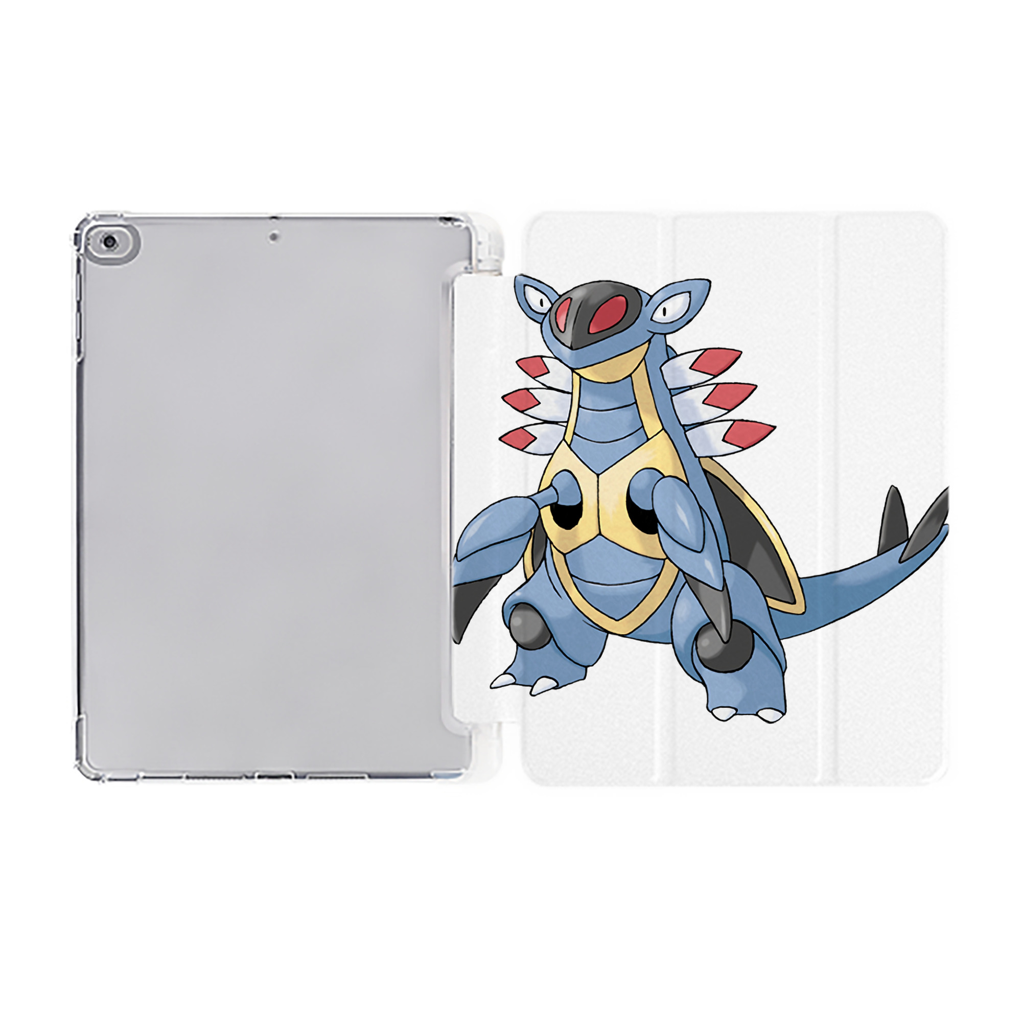 （画像用） ポケットモンスター Pokémon IPad ケース ペン収納付き 三つ折りスタンド PUレザー×シリコン 対応機種9.5/10.5/10.9インチ
